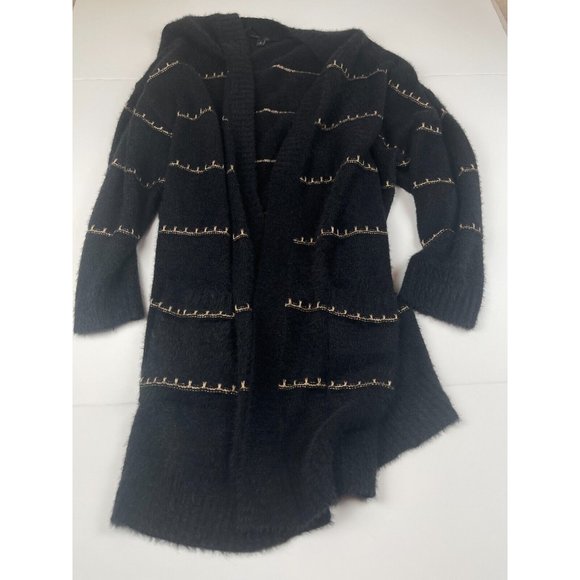 Torrid Wrap Black and Gold Size 4 - Picture 1 of 7